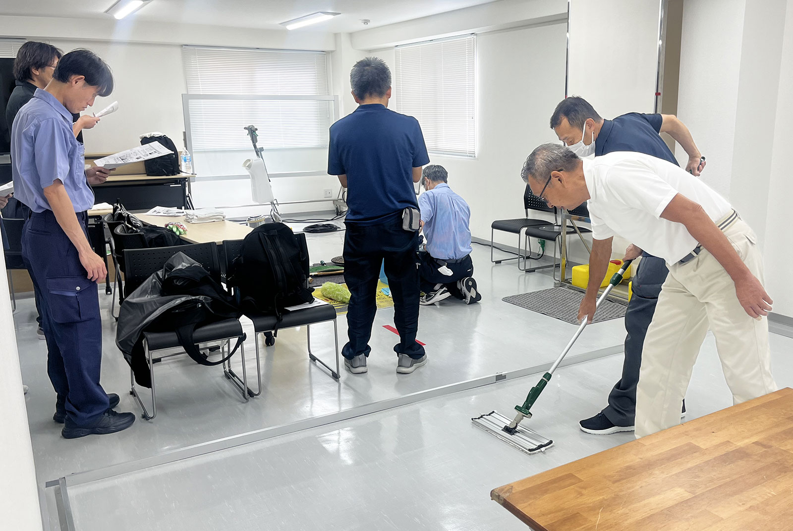 １級ビルクリーニング技能検定〈実技〉対策講習会
